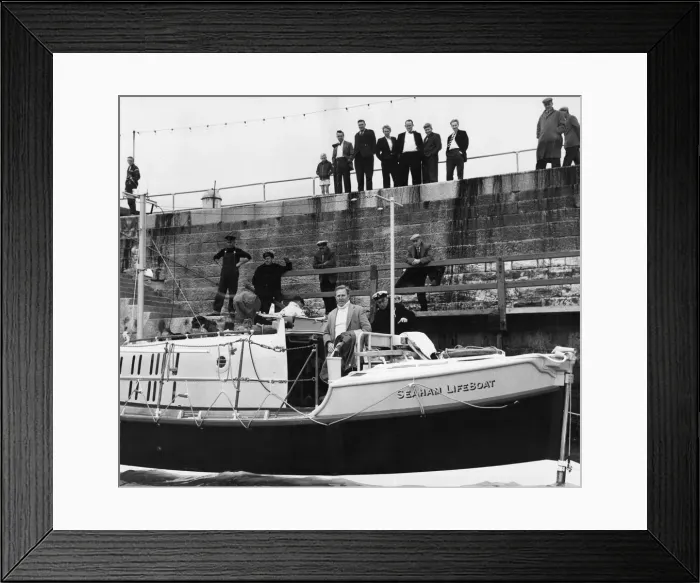 Framed Print : The new self-righting lifeboat The Will and Fanny Kirby Framed Print : The new self-righting lifeboat The Will and Fanny Kirby