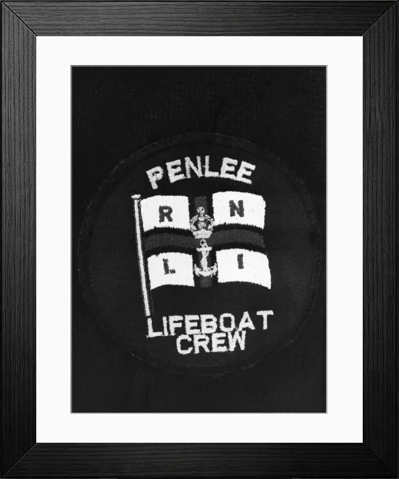 Framed Print : The new Penlee lifeboat Mabel Alice was capsized yesterday in front of some of itOs Framed Print : The new Penlee lifeboat Mabel Alice was capsized yesterday in front of some of itOs