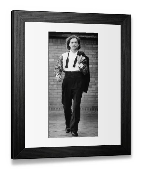 Framed Print : Male Fashions, Cambridge, November 1990, John Michie