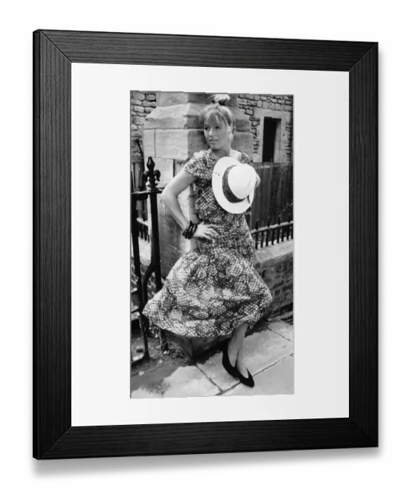 Framed Print : Anokhi Fashions, Cambridge, 4th February 1988 Framed Print : Anokhi Fashions, Cambridge, 4th February 1988