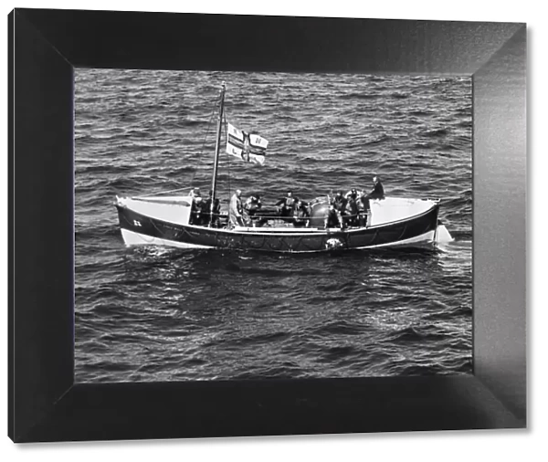 RNLB Thomas and Annie Wade Richards, the Llandudno lifeboat. 8th June 1935
