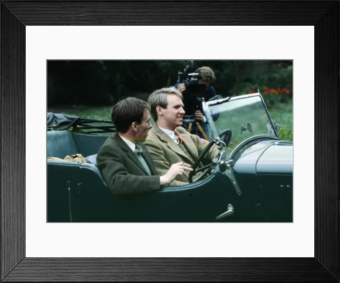 Framed Print : Christopher Timothy and Peter Davison on the set of All Creatures Great and Small Framed Print : Christopher Timothy and Peter Davison on the set of All Creatures Great and Small