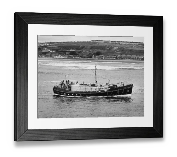 Framed Print : The Berwick lifeboat. which covers the waters of Berwick Upon Tweed Framed Print : The Berwick lifeboat. which covers the waters of Berwick Upon Tweed