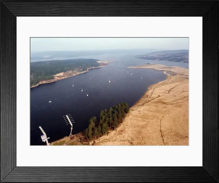 Framed Print : Kielder Reservoir, Northumberland, North East. Circa 1996 Framed Print : Kielder Reservoir, Northumberland, North East. Circa 1996
