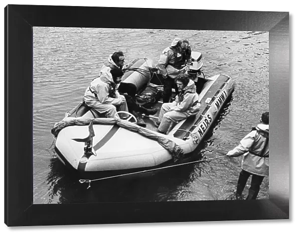 The Seaton Sluice lifeboat. 8th June 1974