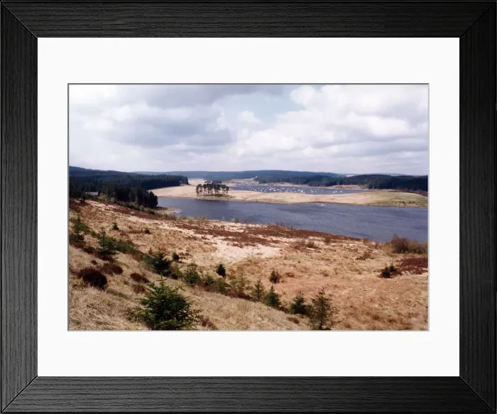 Framed Print : Kielder Reservoir, Northumberland, North East. Circa 1996 Framed Print : Kielder Reservoir, Northumberland, North East. Circa 1996