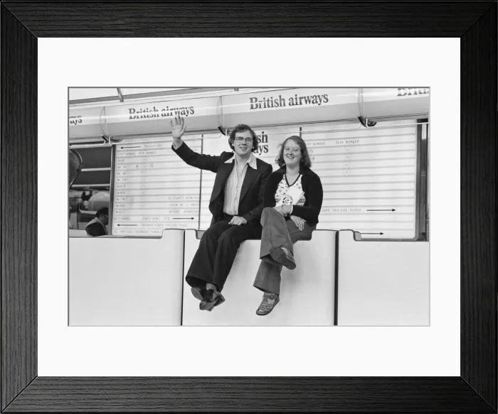 Framed Print : Winners of the Mirror Pop Club Wings competition. Robert and Joan Nolan Framed Print : Winners of the Mirror Pop Club Wings competition. Robert and Joan Nolan