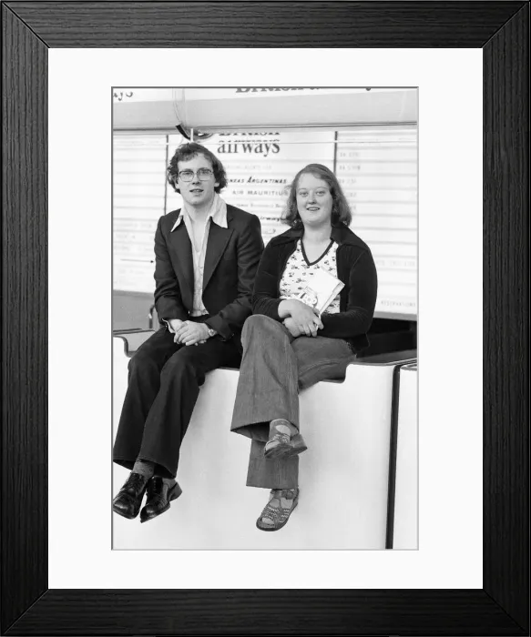 Framed Print : Winners of the Mirror Pop Club Wings competition. Robert and Joan Nolan Framed Print : Winners of the Mirror Pop Club Wings competition. Robert and Joan Nolan