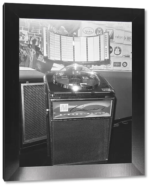 An AMi Continental 2 Juke Box which was the star prize for one Daily Mirror Pop Club