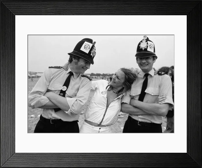 Framed Print : The Daily Mirror Pop Club tent at the Reading festival was a big hit Framed Print : The Daily Mirror Pop Club tent at the Reading festival was a big hit