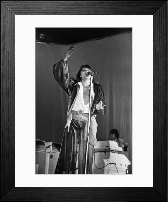 Framed Print : Rod Stewart performing on stage at the Edenhall just outside Amsterdam city centre Framed Print : Rod Stewart performing on stage at the Edenhall just outside Amsterdam city centre