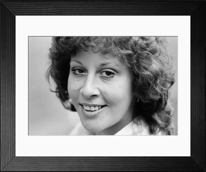 Framed Print : Singer Helen Shapiro in London. 13th September 1978 Framed Print : Singer Helen Shapiro in London. 13th September 1978
