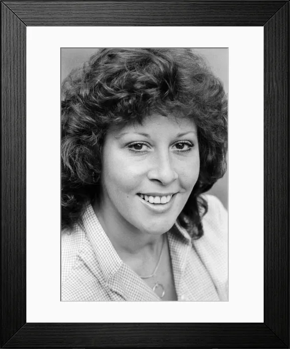 Framed Print : Singer Helen Shapiro in London. 13th September 1978 Framed Print : Singer Helen Shapiro in London. 13th September 1978