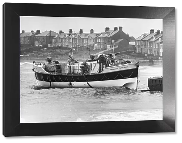 The Newbiggin lifeboat, The Mary Joicey. 30th January 1976 The ninth