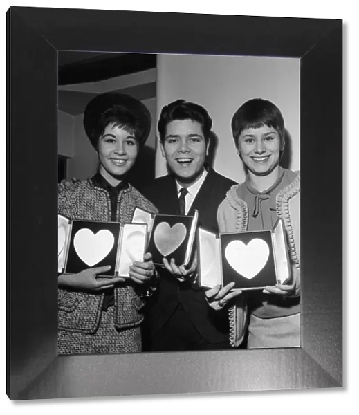 Variety Clubs silver hearts for top show business personalities of 1961