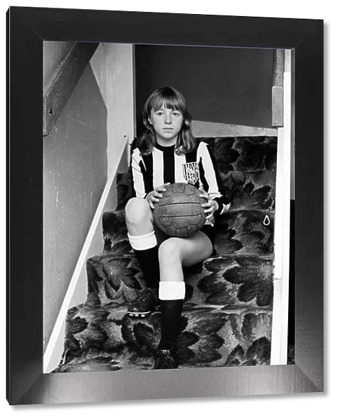 Debbie Euston, aged 10, from Basildon, who has been banned from playing for a boys