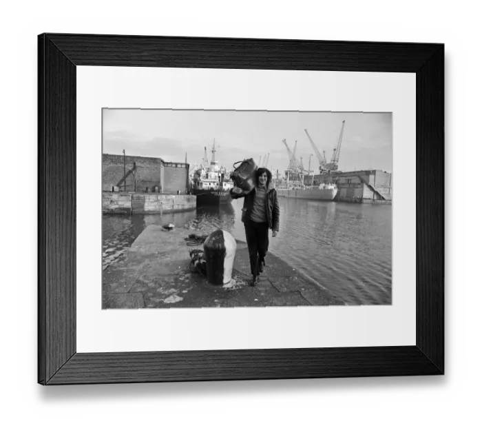 Framed Print : Deckhand Richard Sorenson adores the sea. But the love-affair has been one sided, Richard Framed Print : Deckhand Richard Sorenson adores the sea. But the love-affair has been one sided, Richard