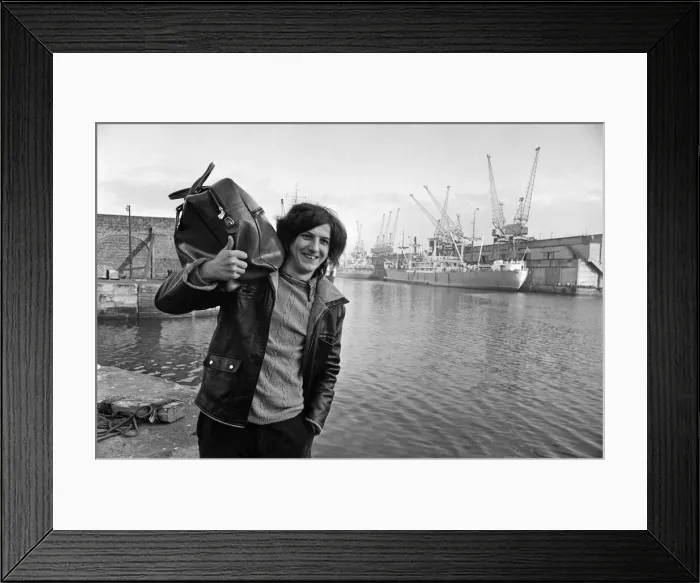 Framed Print : Deckhand Richard Sorenson adores the sea. But the love-affair has been one sided, Richard Framed Print : Deckhand Richard Sorenson adores the sea. But the love-affair has been one sided, Richard