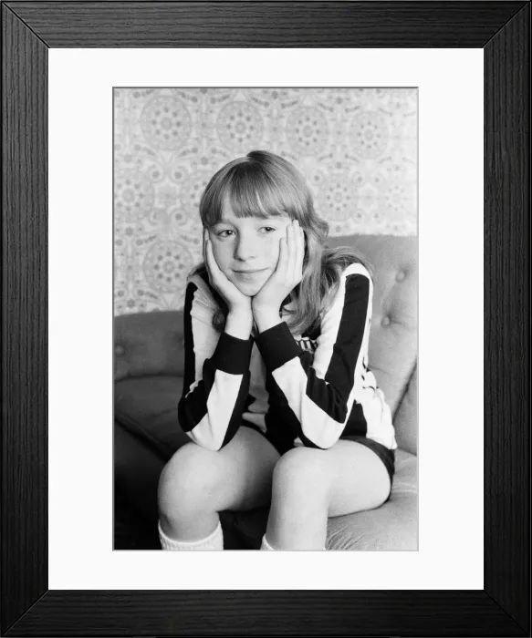 Framed Print : Debbie Euston, aged 10, from Basildon, who has been banned from playing for a boys Framed Print : Debbie Euston, aged 10, from Basildon, who has been banned from playing for a boys