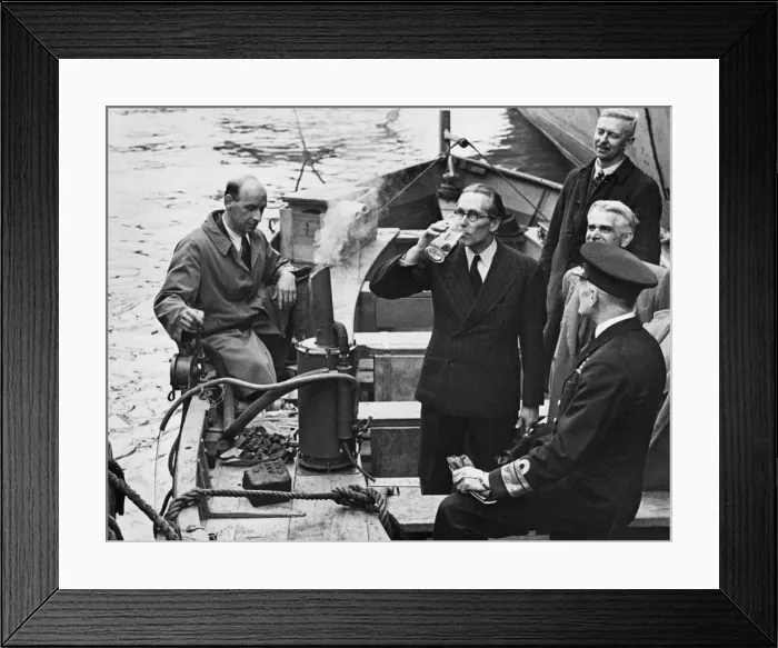Framed Print : The Mummak KM, fresh water producer. Philip Noel Baker Framed Print : The Mummak KM, fresh water producer. Philip Noel Baker