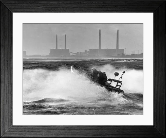 Framed Print : An inshore lifeboat. Newcastle, Tyne and Wear Framed Print : An inshore lifeboat. Newcastle, Tyne and Wear