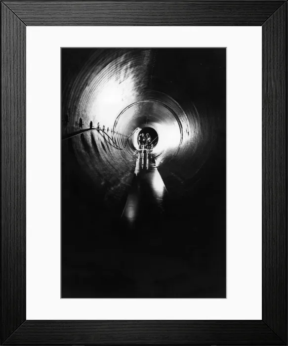 Framed Print : Kielders super moles'will today put the lid on their record breaking Framed Print : Kielders super moles'will today put the lid on their record breaking