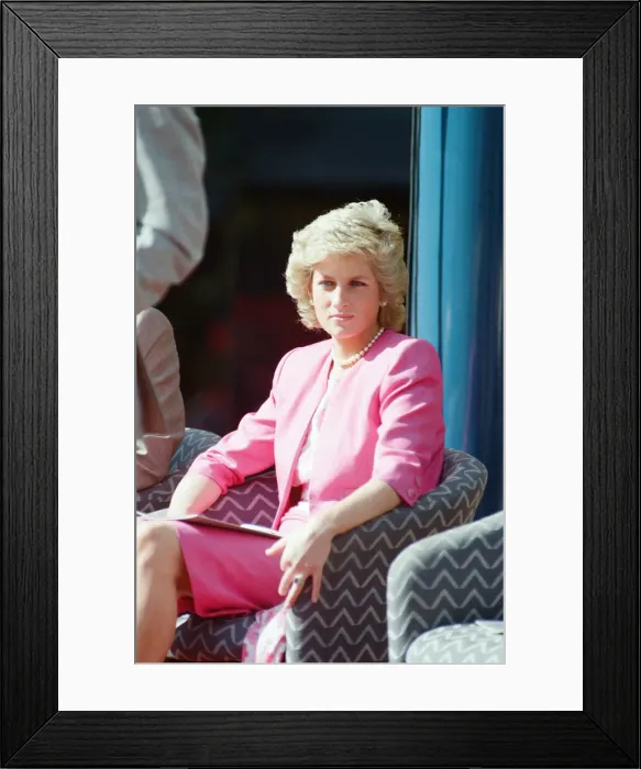 Framed Print : Princess Diana and Prince Charles on their overseas visit to Australia for Framed Print : Princess Diana and Prince Charles on their overseas visit to Australia for