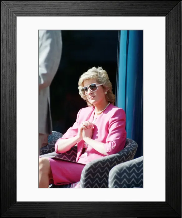 Framed Print : Princess Diana and Prince Charles on their overseas visit to Australia for Framed Print : Princess Diana and Prince Charles on their overseas visit to Australia for