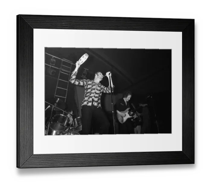 Framed Print : Family, English rock group, farewell concert at De Montfort, Leicester Framed Print : Family, English rock group, farewell concert at De Montfort, Leicester