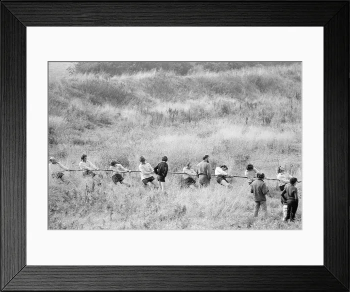 Framed Print : Tug of War Competition across the River Great Ouse aka Old West River in Stretham Framed Print : Tug of War Competition across the River Great Ouse aka Old West River in Stretham