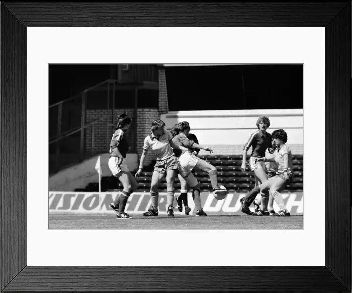 Framed Print : Lowestoft 2 - 0 Cleveland Spartans, The FA Womens Cup Final