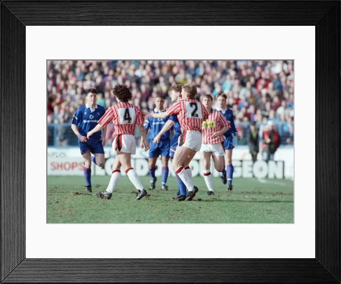 Framed Print : Chelsea v Sheffield United, FA Cup 5th round. Final score 1-0 to Chelsea. Stamford Bridge Framed Print : Chelsea v Sheffield United, FA Cup 5th round. Final score 1-0 to Chelsea. Stamford Bridge