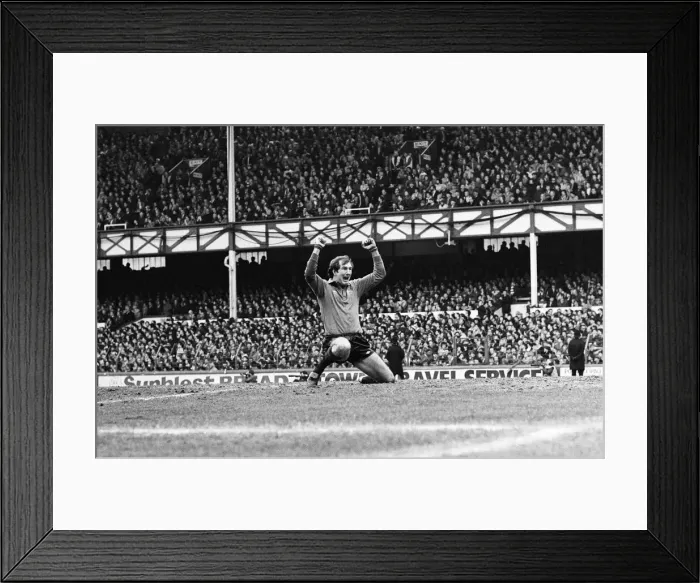 Framed Print : FA Cup Quarter Final match at Goodison Park. Final score Everton 2 v Manchester Framed Print : FA Cup Quarter Final match at Goodison Park. Final score Everton 2 v Manchester