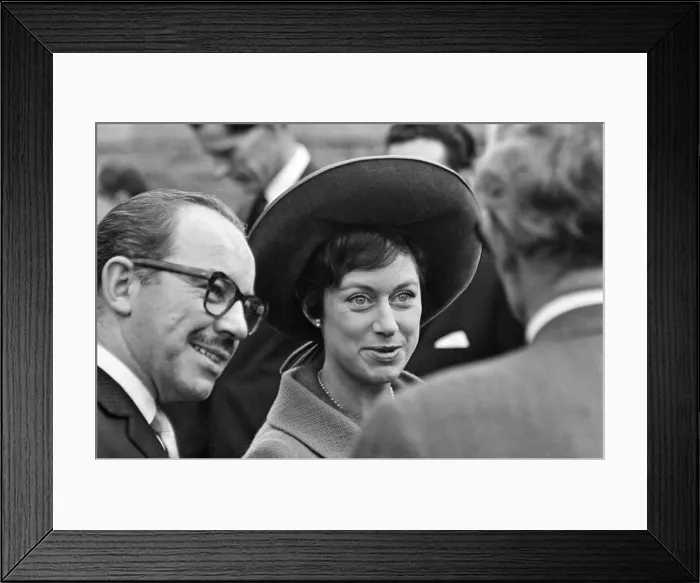 Framed Print : Princess Margaret, Countess of Snowdon opens the new Birmingham Post & Mail offices