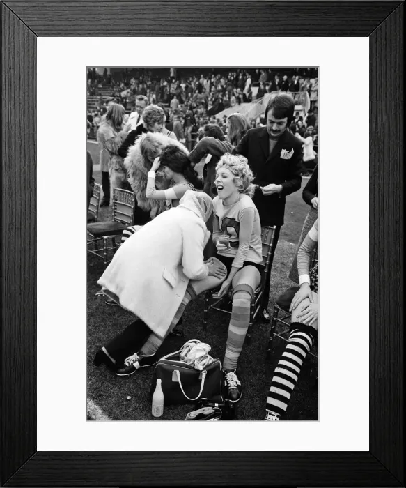 Framed Print : The Worlds Most Beautiful Football Match Framed Print : The Worlds Most Beautiful Football Match
