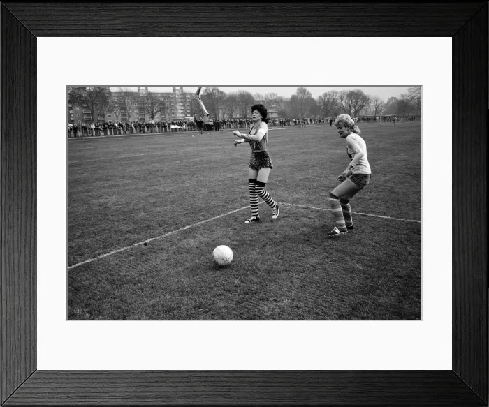 Framed Print : The Worlds Most Beautiful Football Match Framed Print : The Worlds Most Beautiful Football Match