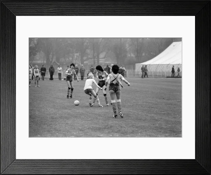 Framed Print : The Worlds Most Beautiful Football Match Framed Print : The Worlds Most Beautiful Football Match