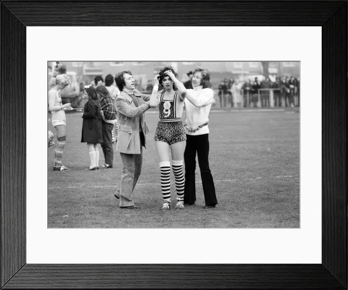Framed Print : The Worlds Most Beautiful Football Match Framed Print : The Worlds Most Beautiful Football Match