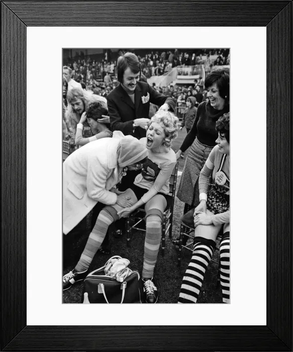 Framed Print : The Worlds Most Beautiful Football Match Framed Print : The Worlds Most Beautiful Football Match