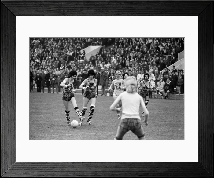 Framed Print : The Worlds Most Beautiful Football Match Framed Print : The Worlds Most Beautiful Football Match