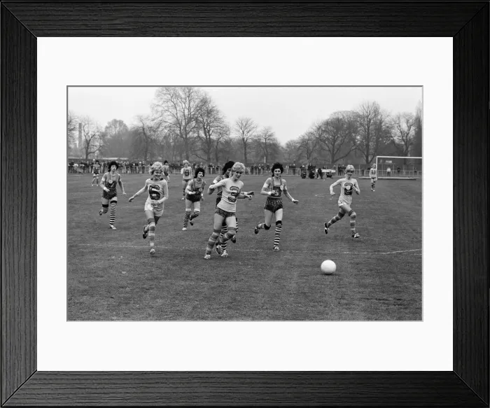 Framed Print : The Worlds Most Beautiful Football Match Framed Print : The Worlds Most Beautiful Football Match