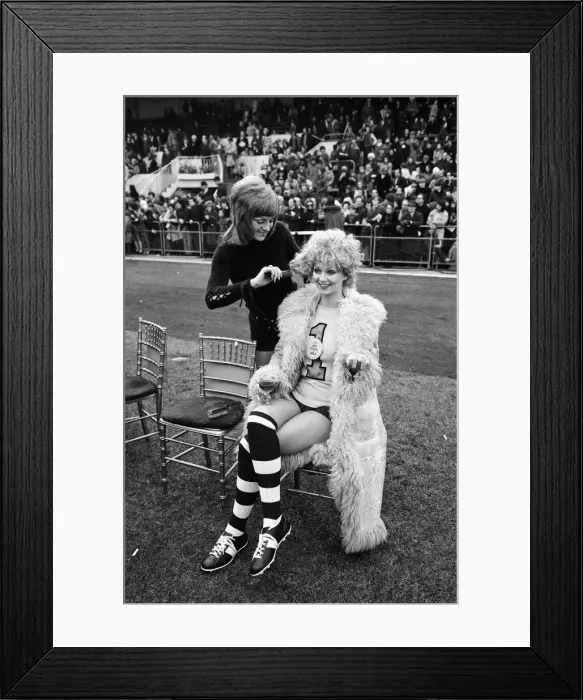 Framed Print : The Worlds Most Beautiful Football Match Framed Print : The Worlds Most Beautiful Football Match