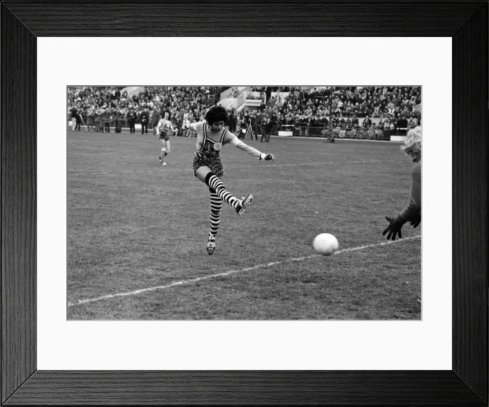 Framed Print : The Worlds Most Beautiful Football Match Framed Print : The Worlds Most Beautiful Football Match