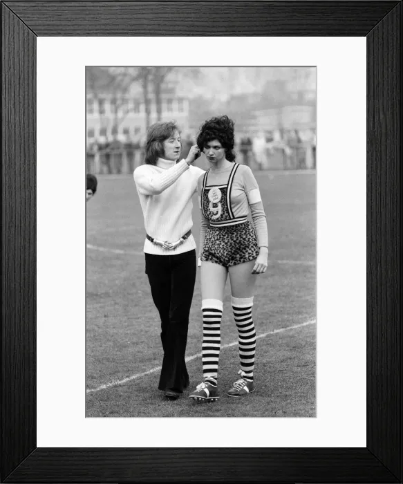 Framed Print : The Worlds Most Beautiful Football Match Framed Print : The Worlds Most Beautiful Football Match