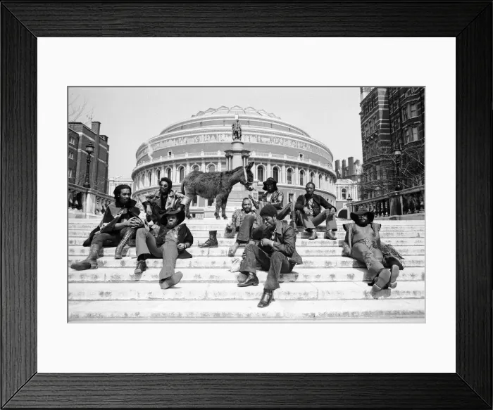 Framed Print : American pop group called Funkadelic have been banned from performing