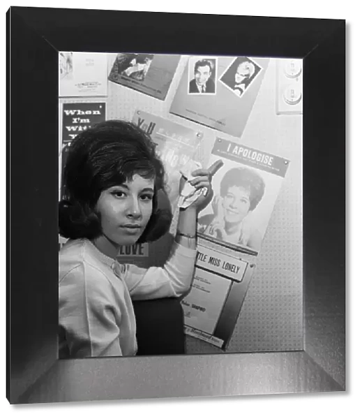 17 year old pop singer Helen Shapiro. 2nd June 1964
