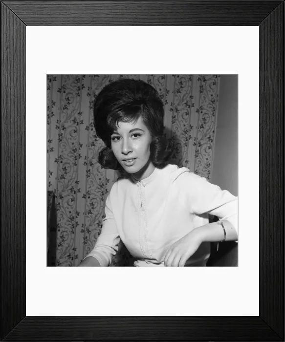 Framed Print : 17 year old pop singer Helen Shapiro. 2nd June 1964