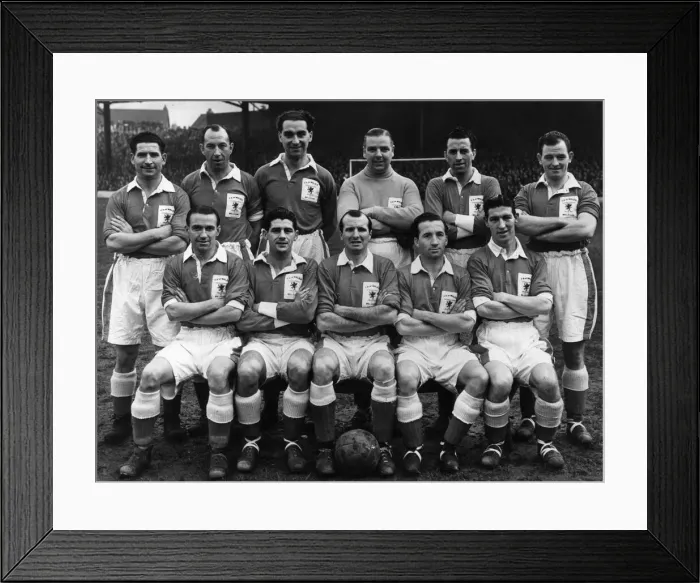 Framed Print : Wales Starting XI v Belgium, International Friendly at Ninian Park, Cardiff Framed Print : Wales Starting XI v Belgium, International Friendly at Ninian Park, Cardiff