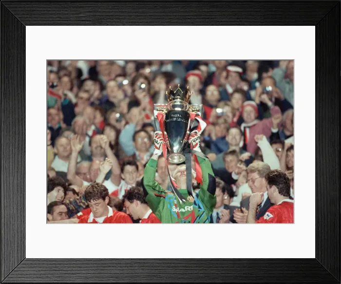 Framed Print : English Premier League match at Old Trafford. Manchester United v Blackburn Rovers Framed Print : English Premier League match at Old Trafford. Manchester United v Blackburn Rovers