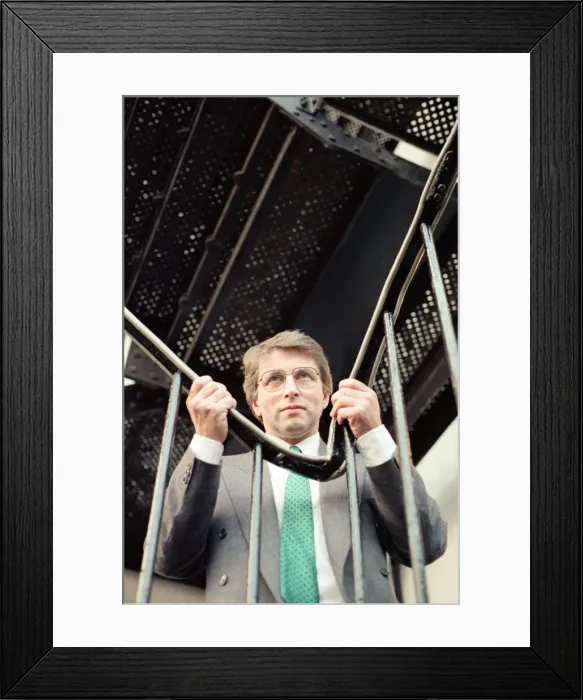 Framed Print : Jonathan Dimbleby, presenter of current affairs and political radio Framed Print : Jonathan Dimbleby, presenter of current affairs and political radio